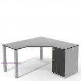 biurko narożne PLUS-SMD biurko narożne PLUS-SMD